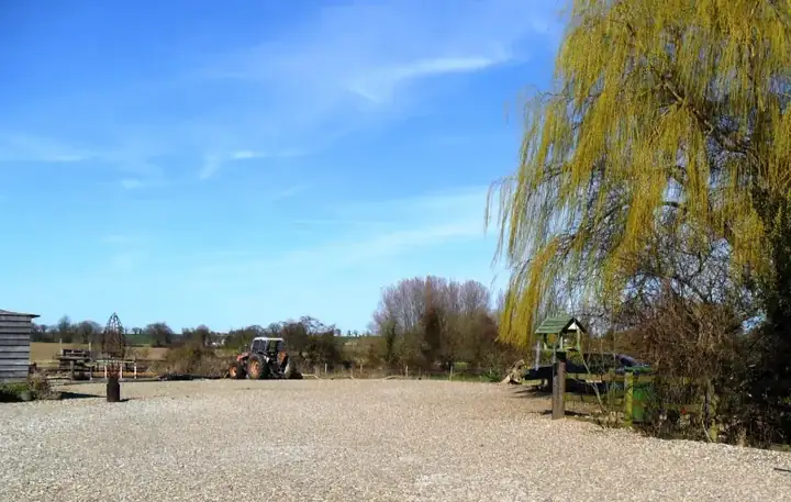 Car park, Henstead Art and Craft workshops - geograph.org.uk
