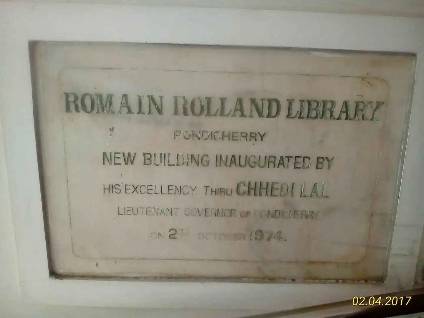 Namestone roman rolland library