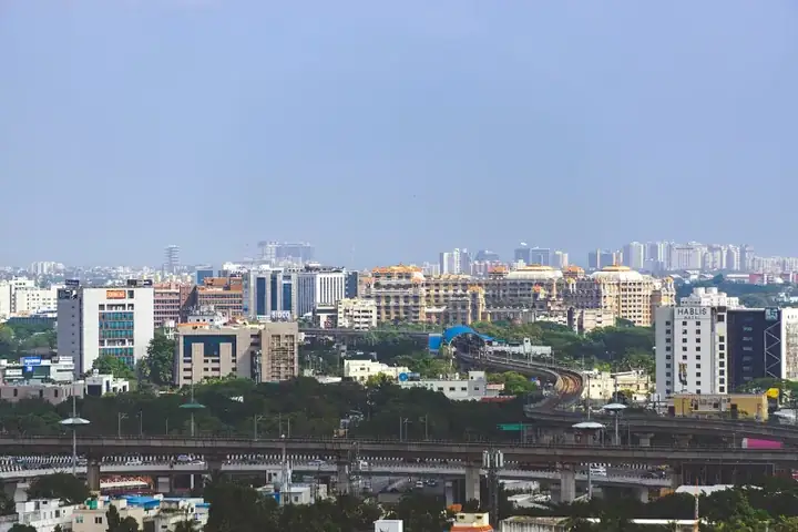 Chennai Skyline from Mount