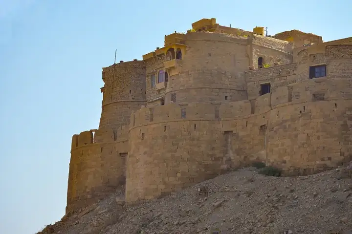 Corner Battlements Jaisalmer Fort