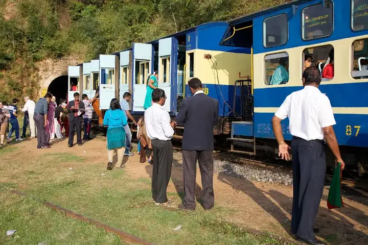 Rest Stop Along the Nilgiri Mountain Railway