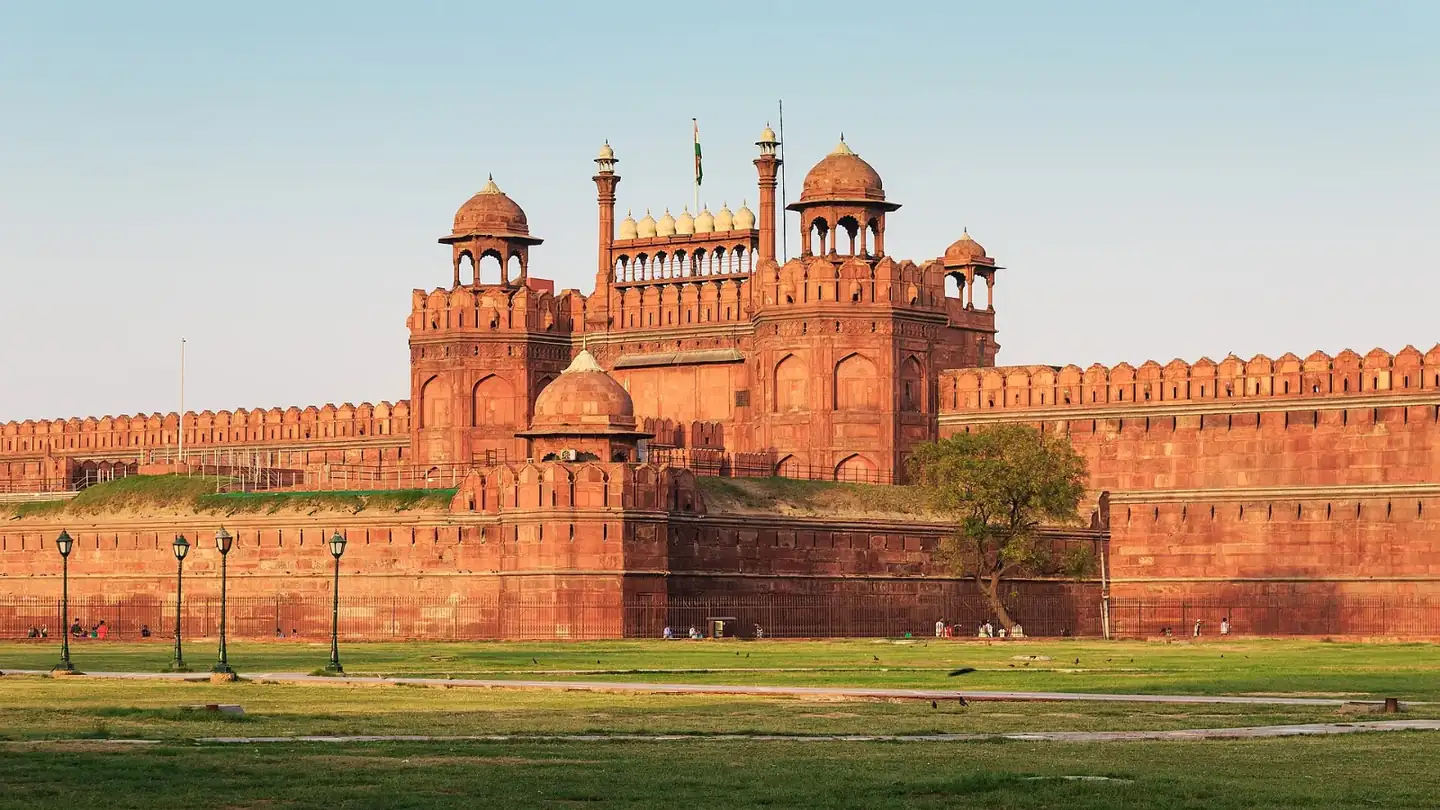 Red Fort in Delhi 03-2016