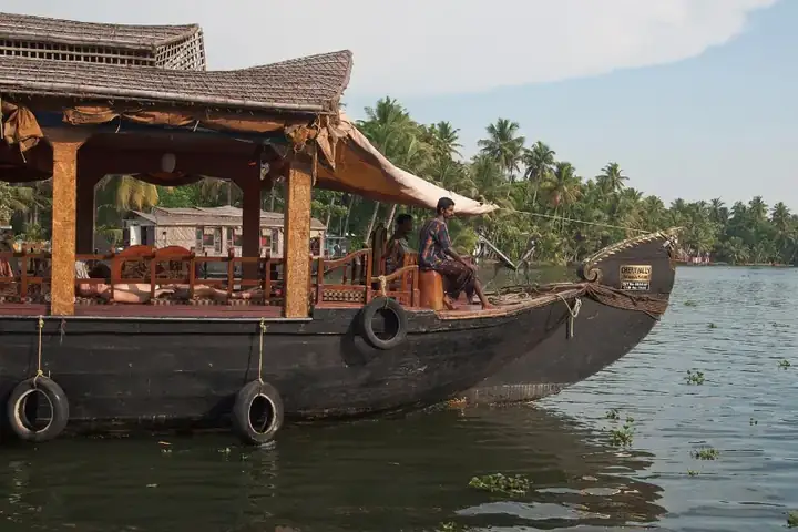 Kerala backwaters, Houseboat, India