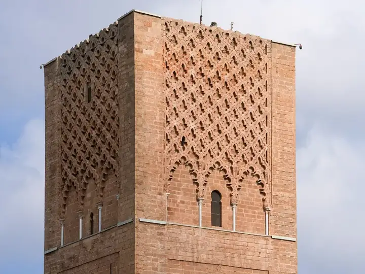 SW SE Top Hassan Tower Morocco