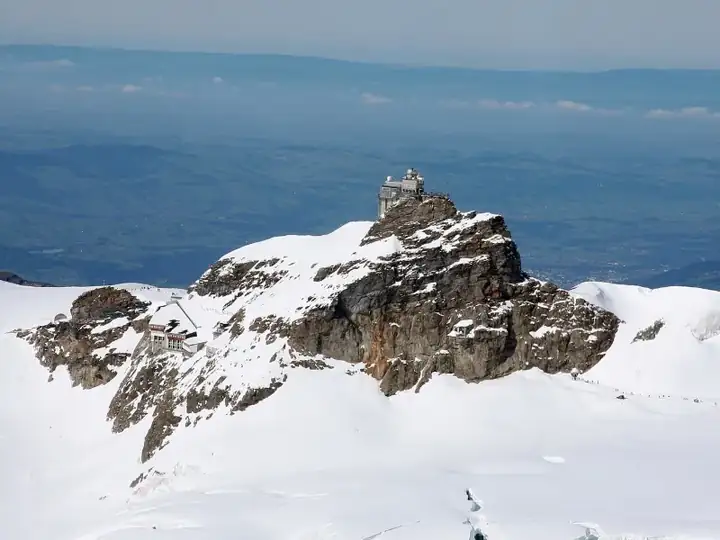 Jungfraujoch Swiss Helicopter flight