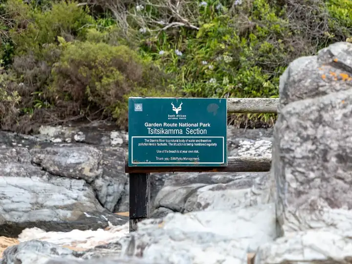 Tsitsikamma National Park , Schild