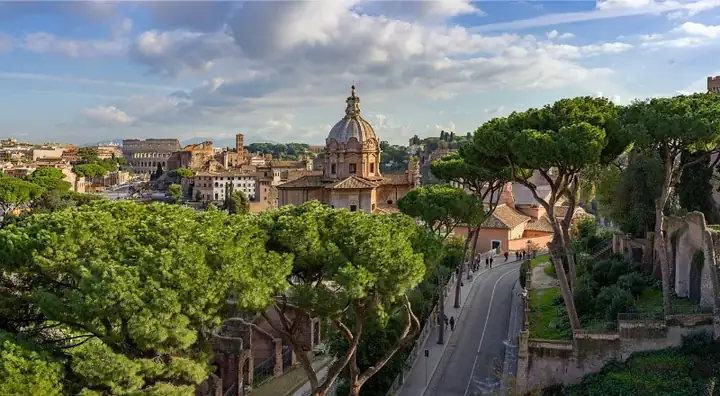 Foro Romano visto dal Vittoriano Roma