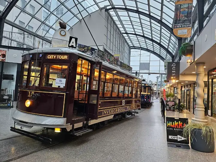 Christchurch Tram at Cathedral Junction