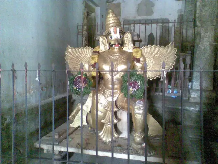 Garuda in Sri Ranganathaswamy temple at Srirangapatna
