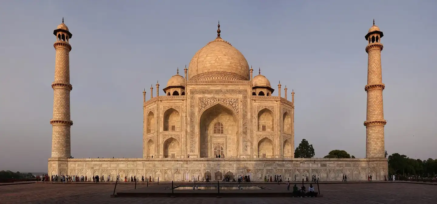 Taj Mahal Sunset