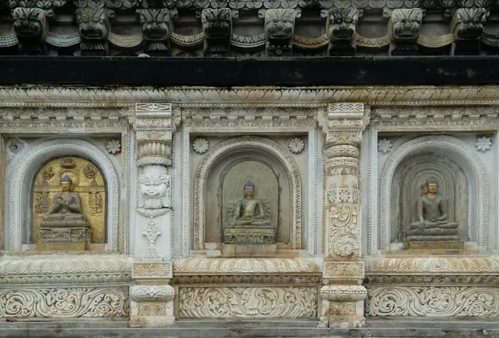 Mahabodhi Temple South Wall