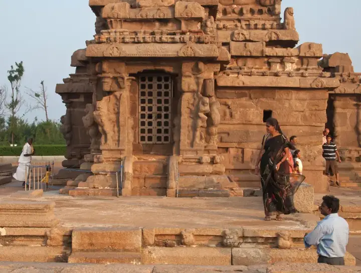Mamallapuram, Mahabalipuram, Shore Temple, India