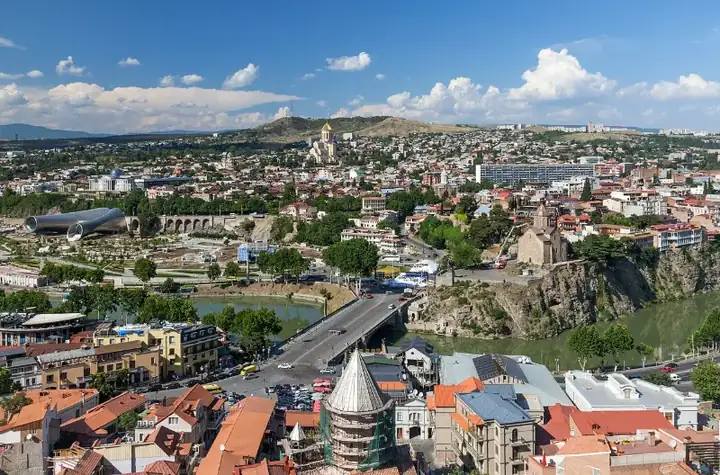 Tbilisi, Widoki z Twierdzy Narikala