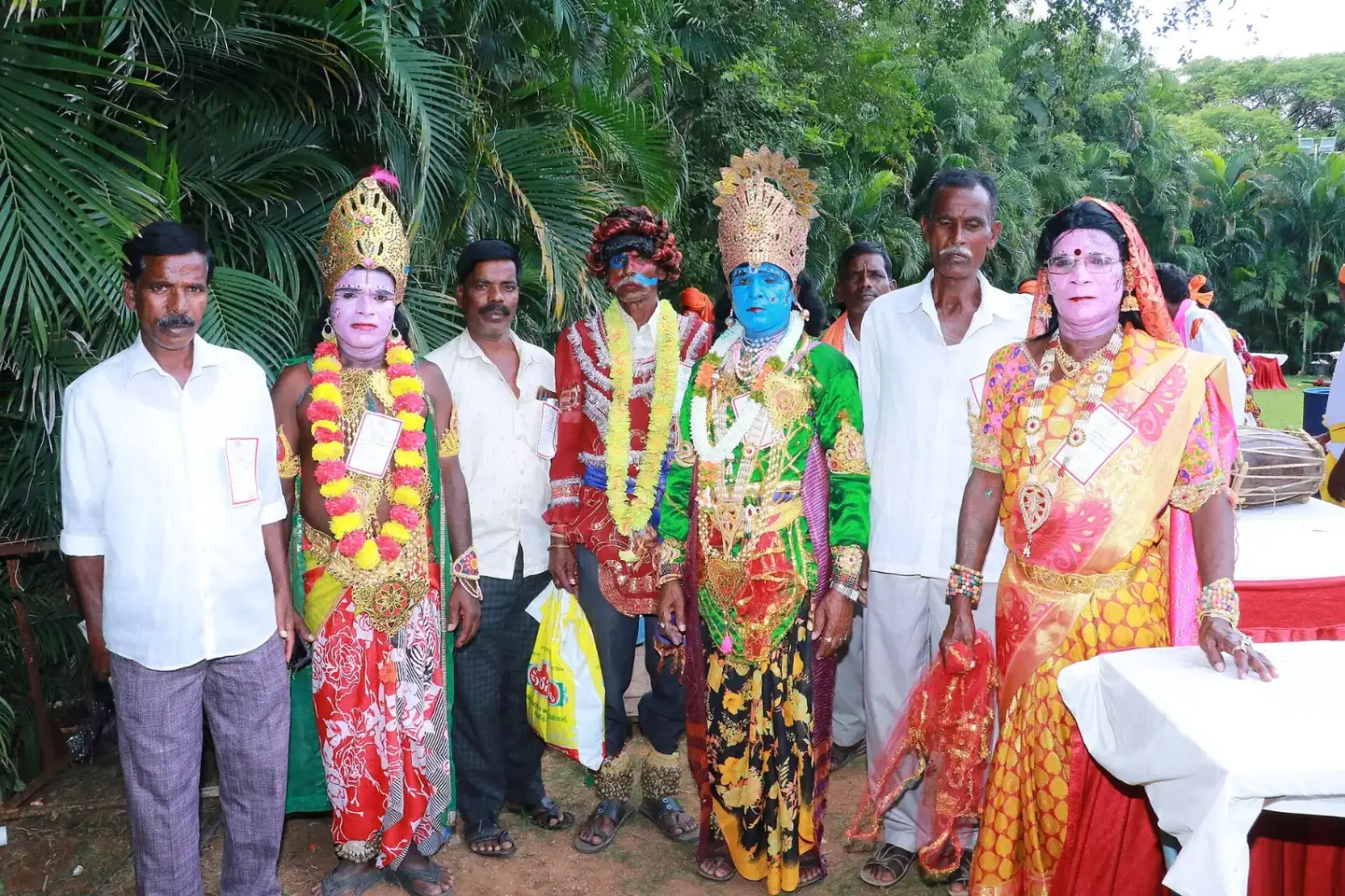 Veedi Bhagavatham Artists in Telangana Jateeya Samaikyatha Vajrotsavalu