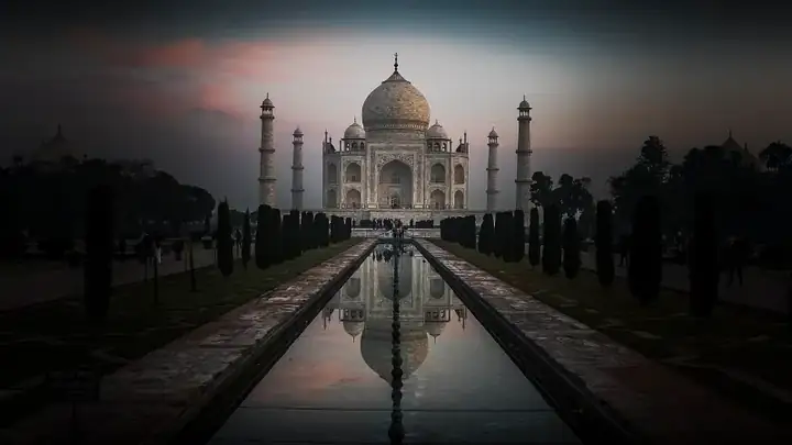 Taj Mahal sunrise