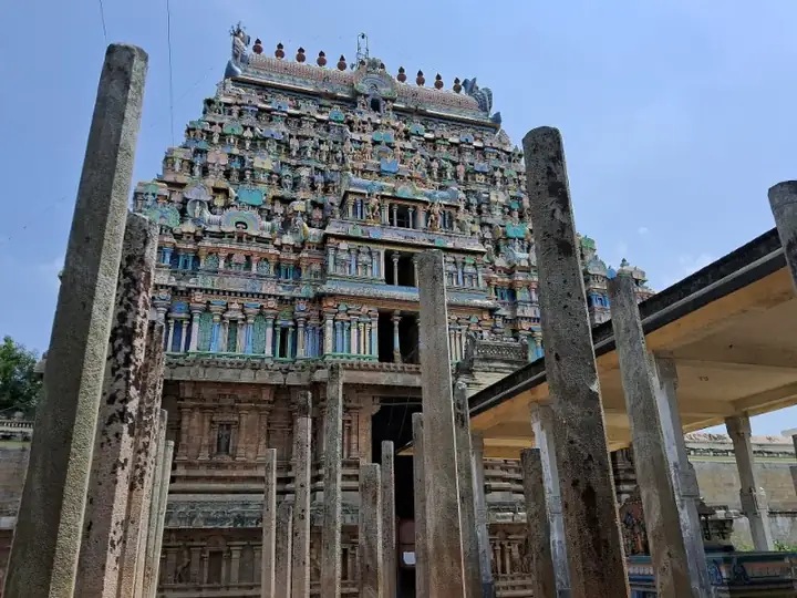 ThyagarajaSwamy temple East gopuram