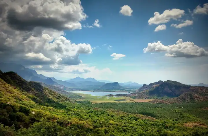 View point from Kodai