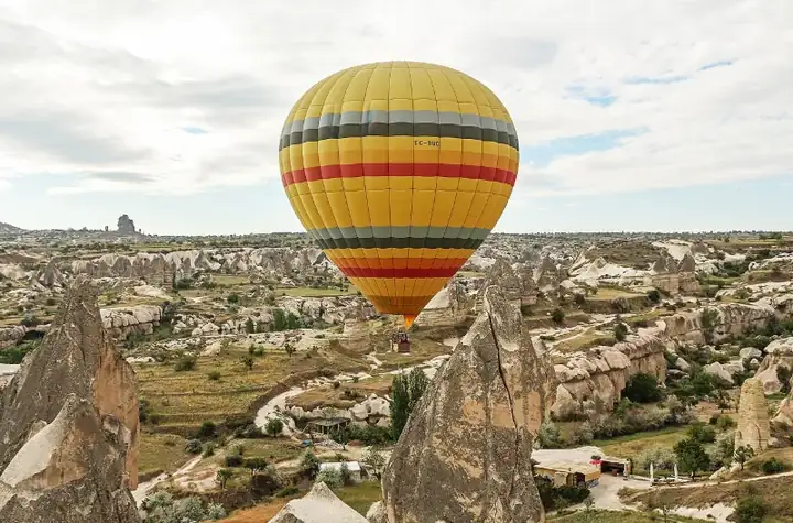 Hot air balloon in Cappadocia